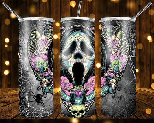 Scream Sublimation print for tumbler