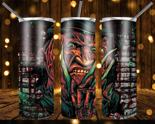 Freddy Sublimation print for tumbler