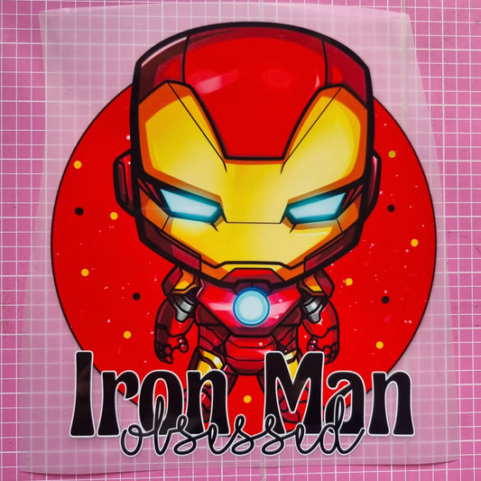 Iron man Obsessed DTF Transfer