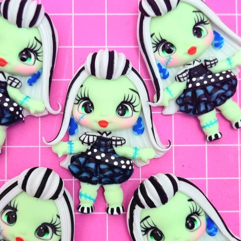 Monster high Frankie handmade clay doll