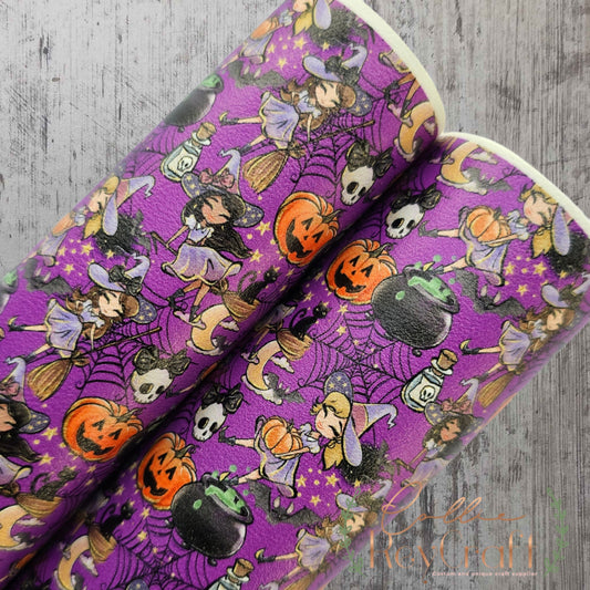 Purple Nina witchy exclusive leatherette