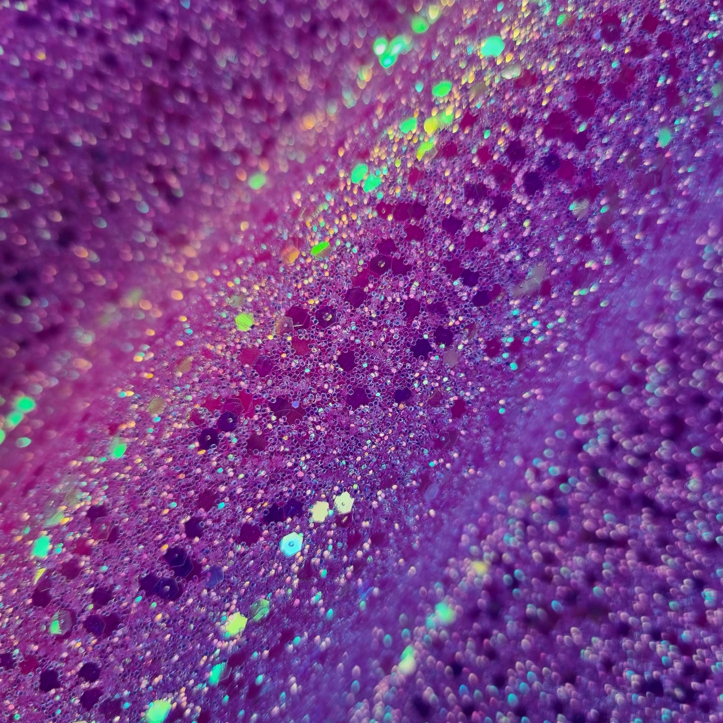 Pink glitter fabric