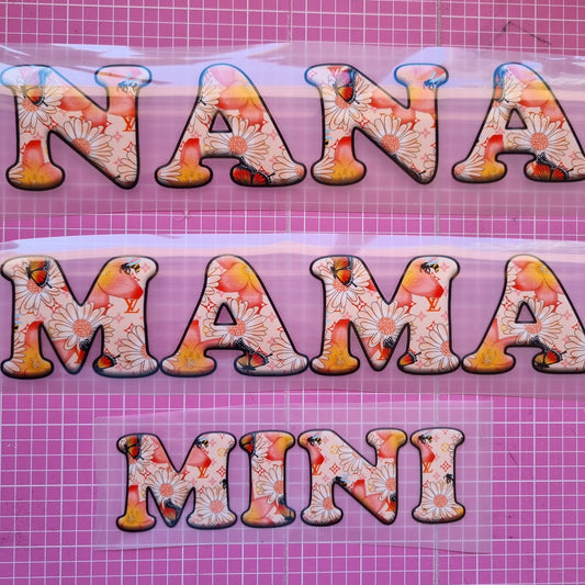 CUSTOM Mama Nana Other Transfer preorder